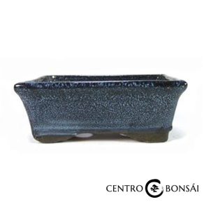 Tiesto rectangular 14 cm azul