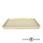 Plato rectangular 16 cm Color Crema