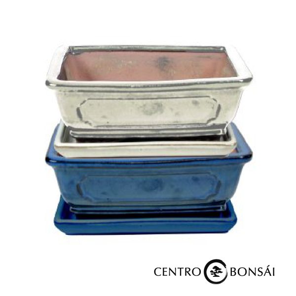 BASIC CLASS Tiesto rectangular 30 cm con plato colores