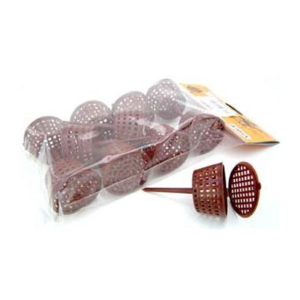 Contenedor abono org. con tapa 10u 4.5 cm diam.