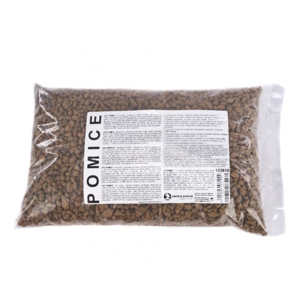 Sustrato Pomice grano de 3 a 8 mm. Saco de 2L