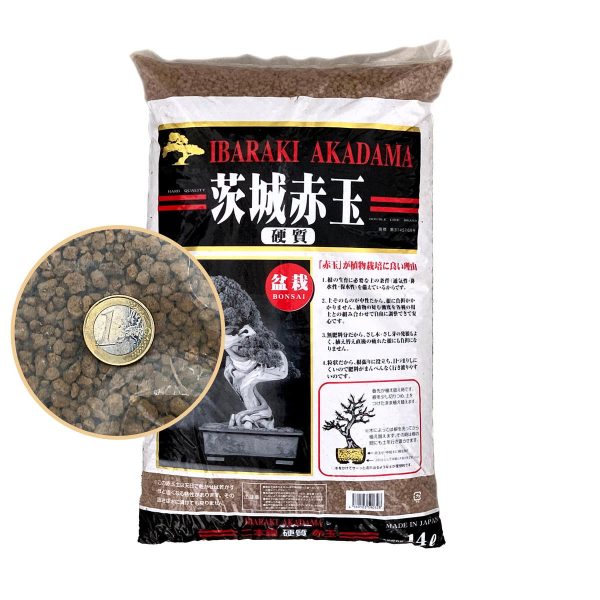 akadama ibaraki alta calidad 14l grano medio